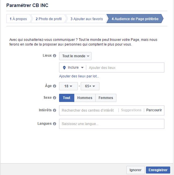 Cr Er Une Page Facebook Pro Facilement En Tapes