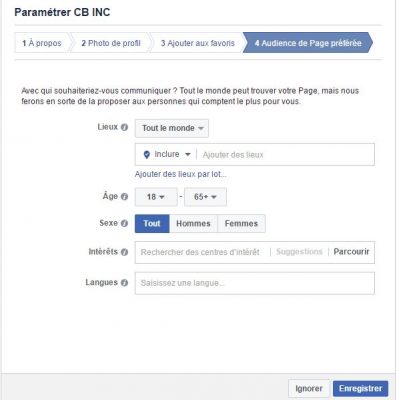 Comment créer sa page Facebook Professionnelle Munster 5